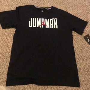 black jump man jordan shirt